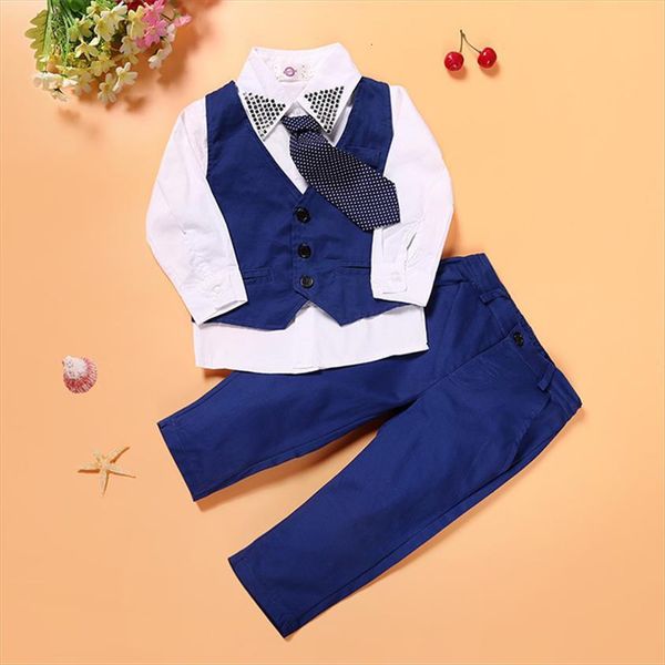 spring autumn toddler baby kids boys gentleman clothing sets party wedding clothes suit t shirt vest pants 1 2 3, White
spring autumn toddler baby kids boys gentleman clothing sets party wedding clothes suit t shirt vest pants 1 2 3, White