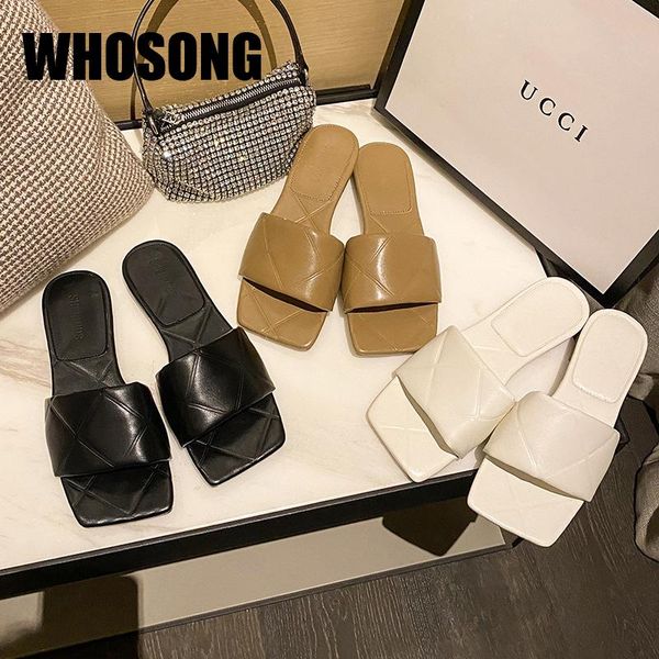 women slippers girls square toe slides woman soft fashion flats ladies outside shoes female black brand 2021
women slippers girls square toe slides woman soft fashion flats ladies outside shoes female black brand 2021