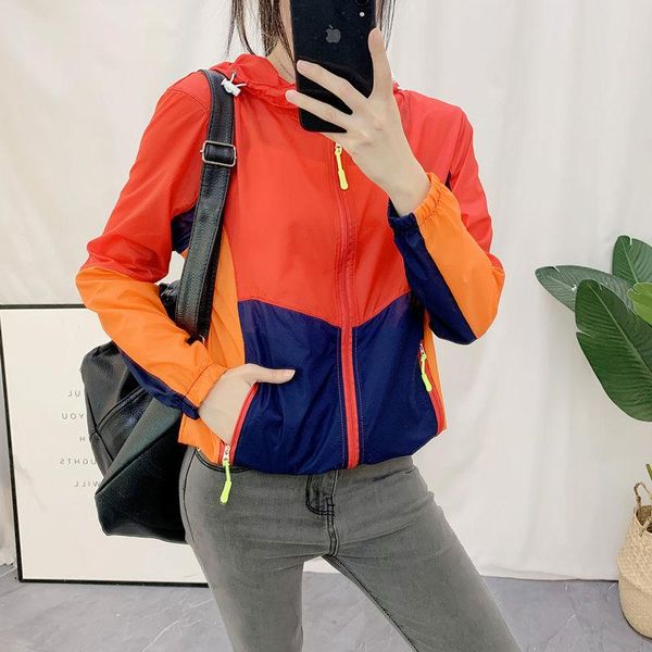 women's jackets plus size 5xl hooded sun protection clothing summer clothes 2021 womens korean sunscreen women jacket uv thin coat x248, Black;brown
women's jackets plus size 5xl hooded sun protection clothing summer clothes 2021 womens korean sunscreen women jacket uv thin coat x248, Black;brown