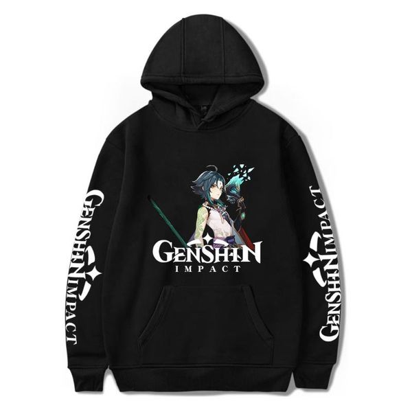 men's hoodies & sweatshirts genshin impact cotton funny men women hoodie printed harajuku student casual plus size clothing, Black
men's hoodies & sweatshirts genshin impact cotton funny men women hoodie printed harajuku student casual plus size clothing, Black