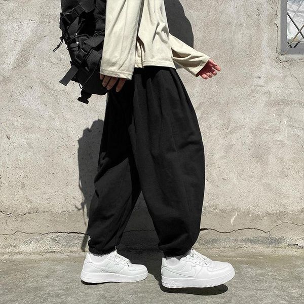 hybskr men's solid color harem pencil pants 2021 fashion casual oversize woman trousers male streetwear, Black
hybskr men's solid color harem pencil pants 2021 fashion casual oversize woman trousers male streetwear, Black