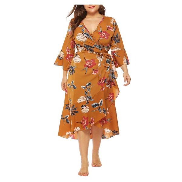 plus size beach dress bohemian floral print maxi dresses casual loose high waist sundress summer womens clothing long robe party, Black;gray
plus size beach dress bohemian floral print maxi dresses casual loose high waist sundress summer womens clothing long robe party, Black;gray