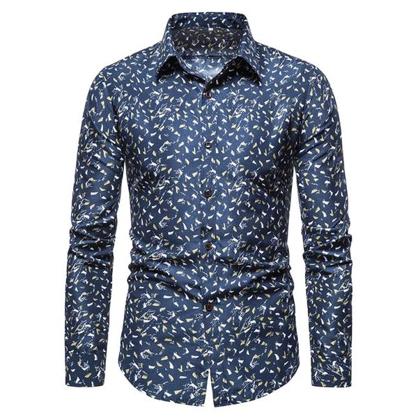 men's casual shirts fashion printed shirt korean long-sleeved turn down collar 2021 spring autumn business camisas, White;black
men's casual shirts fashion printed shirt korean long-sleeved turn down collar 2021 spring autumn business camisas, White;black