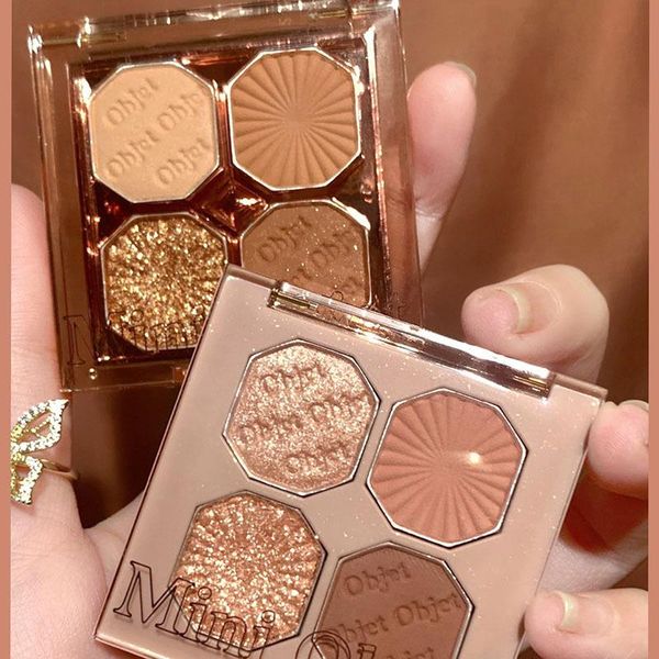 eye shadow mini four- color pearly eyeshadow shiny diamond palette matte earthy lasting pigmentation cosmetics tslm2
eye shadow mini four- color pearly eyeshadow shiny diamond palette matte earthy lasting pigmentation cosmetics tslm2