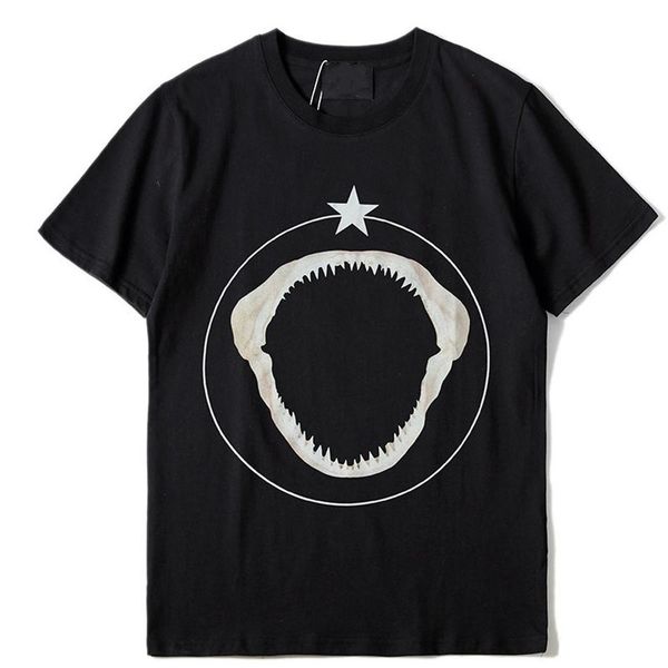 famous men's designer tee trend wild star shark mouth summer round neck cotton black s-xxl size, White;black
famous men's designer tee trend wild star shark mouth summer round neck cotton black s-xxl size, White;black
