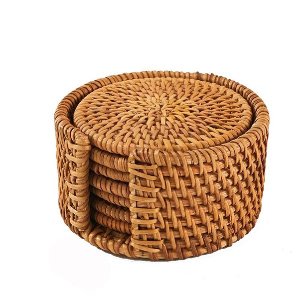 mats & pads 6pcs/ drink coasters set 13cm for kungfu tea handmade weave round tableware placemat dish mat rattan cup pad diameter
mats & pads 6pcs/ drink coasters set 13cm for kungfu tea handmade weave round tableware placemat dish mat rattan cup pad diameter