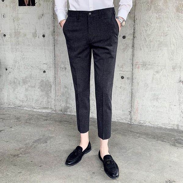 men's suits & blazers 2021 business classic pants mens pantalones perfume masculino office trousers for dress slim formal, White;black
men's suits & blazers 2021 business classic pants mens pantalones perfume masculino office trousers for dress slim formal, White;black