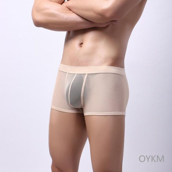 underpants men underwear male panties ice silk mesh boxers breathable man boxer comfortable u convex pouch shorts, Black;white
underpants men underwear male panties ice silk mesh boxers breathable man boxer comfortable u convex pouch shorts, Black;white