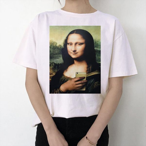 mona lisa and women mens t shirt female streetwear harajuku aesthetic korean funny graphic ulzzang femme clothes, White;black
mona lisa and women mens t shirt female streetwear harajuku aesthetic korean funny graphic ulzzang femme clothes, White;black