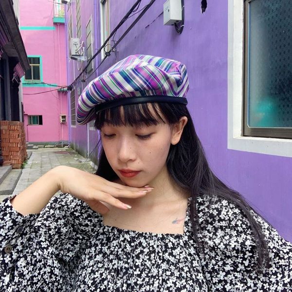 beanies summer street super a british color-contrast check beret female ins artistic painter hat
beanies summer street super a british color-contrast check beret female ins artistic painter hat