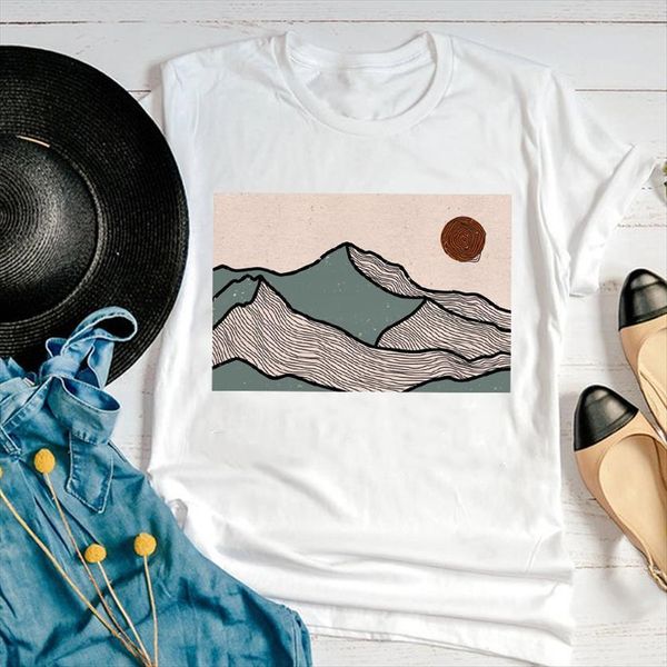 graphic cartoon mountain camper women cute summer casual fashion 90s print female clothes tees t shirt, White
graphic cartoon mountain camper women cute summer casual fashion 90s print female clothes tees t shirt, White