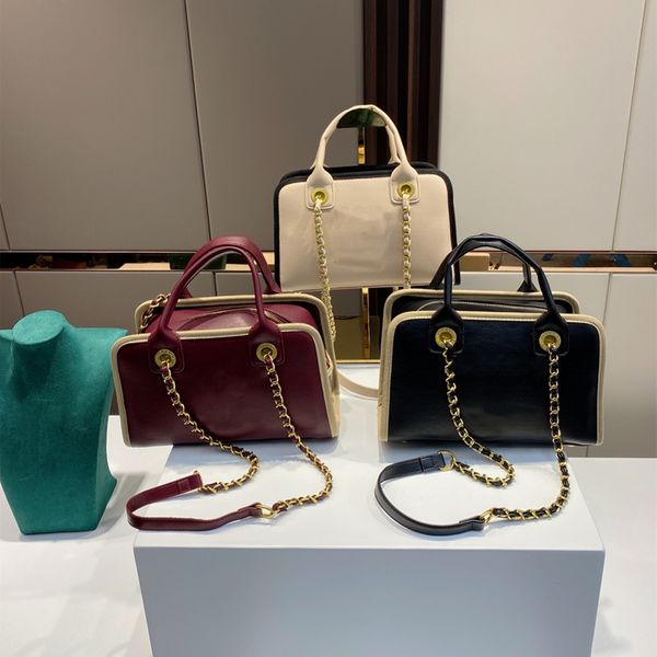 Tote Bag Designer Handbags Shoulder Bags Handbag Totes Luxury Genuine leather Fashion brand Gold chain High-quality 3 colors size 27*18 cm W
Tote Bag Designer Handbags Shoulder Bags Handbag Totes Luxury Genuine leather Fashion brand Gold chain High-quality 3 colors size 27*18 cm W