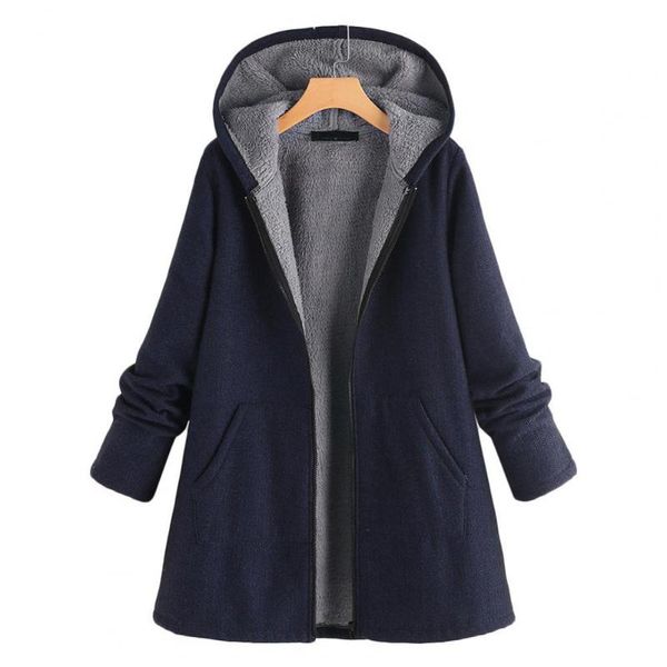 women's jackets women long sleeve casual hoodie plus size all match solid color warm coat lady streetwear autumn winter, Black;brown
women's jackets women long sleeve casual hoodie plus size all match solid color warm coat lady streetwear autumn winter, Black;brown