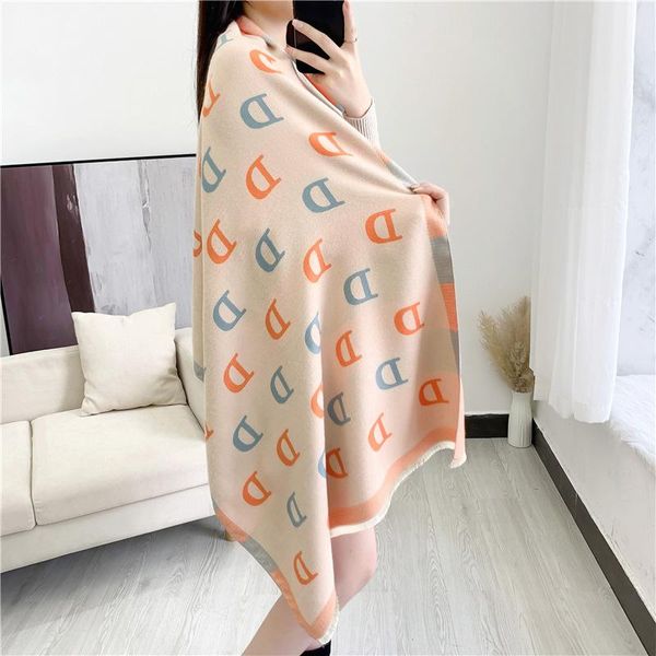 scarves 2021 luxury d letter cashmere scarf winter women pashmina shawls warm blanket wraps female foulard bandana ponchos hijab, Blue;gray
scarves 2021 luxury d letter cashmere scarf winter women pashmina shawls warm blanket wraps female foulard bandana ponchos hijab, Blue;gray