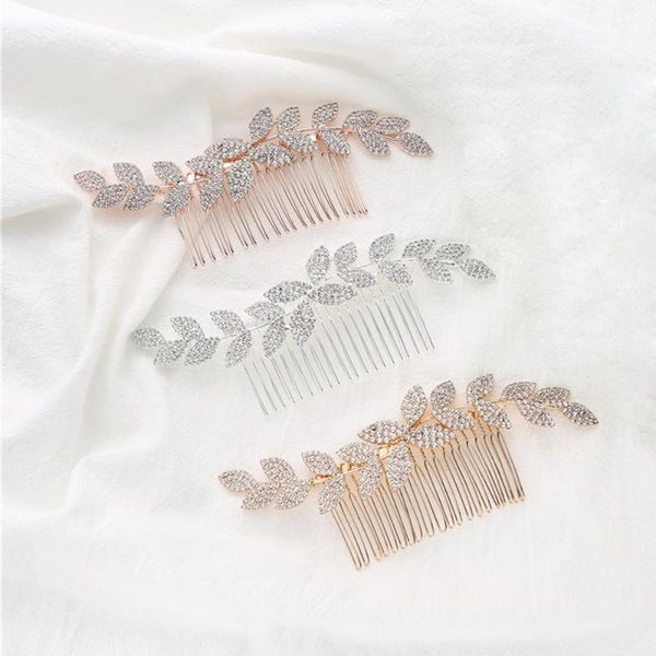 leaf bridal hair combs girls rhinestone trendy women wedding accessories for party headpieces jewelry gift clips & barrettes, Golden;silver
leaf bridal hair combs girls rhinestone trendy women wedding accessories for party headpieces jewelry gift clips & barrettes, Golden;silver