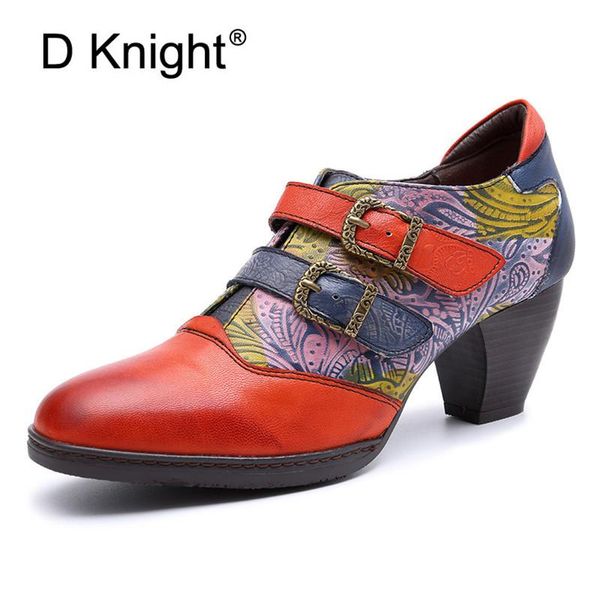 dress shoes vintage genuine leather pumps women retro bohemian female footwear spring autumn buckle ankle ladies high heel, Black
dress shoes vintage genuine leather pumps women retro bohemian female footwear spring autumn buckle ankle ladies high heel, Black