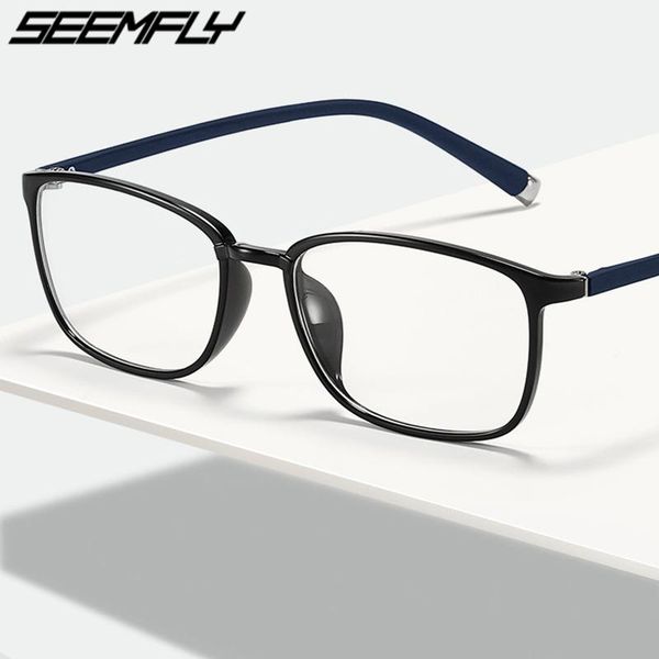 fashion sunglasses frames seemfly tr90 computer glasses frame men optical myopia eyeglasses anti blue light blocking eye prescription specta, Black
fashion sunglasses frames seemfly tr90 computer glasses frame men optical myopia eyeglasses anti blue light blocking eye prescription specta, Black