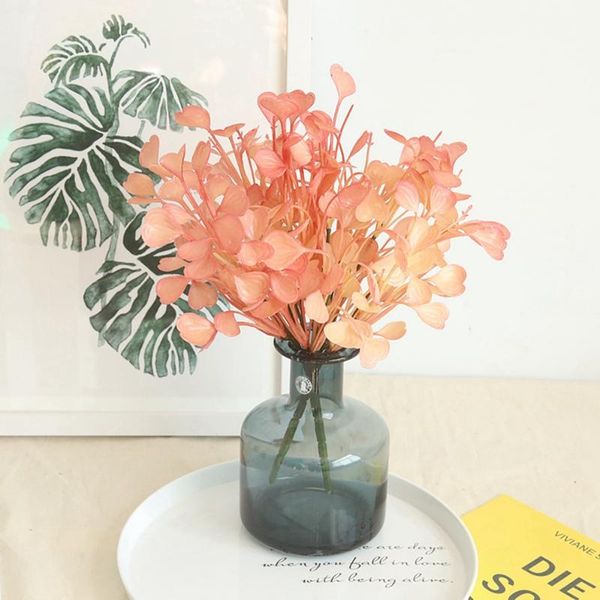 decorative flowers & wreaths artificial flower ginkgo leaf bunch fake grass home decoration wedding holding silk faux plants 1
decorative flowers & wreaths artificial flower ginkgo leaf bunch fake grass home decoration wedding holding silk faux plants 1