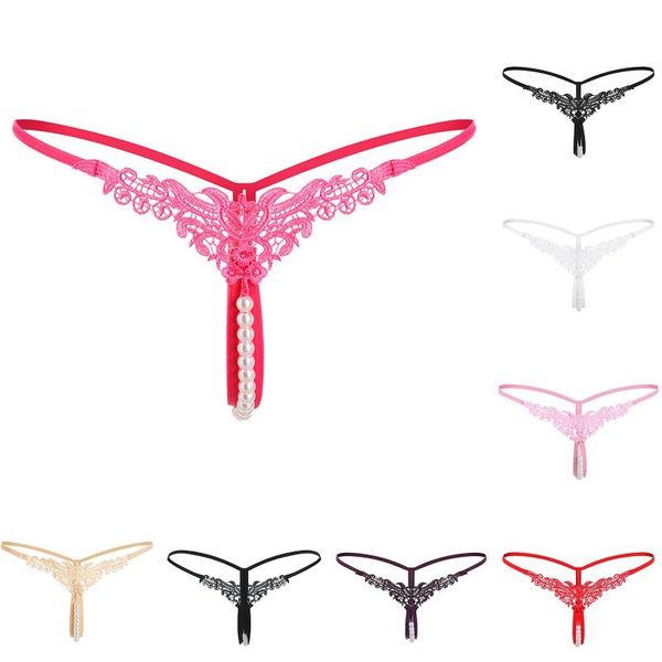 women's panties women pendant thong embroidery pearl g string adjustable low waist underwear beads tanga massage lingerie lenceria, Black;pink
women's panties women pendant thong embroidery pearl g string adjustable low waist underwear beads tanga massage lingerie lenceria, Black;pink