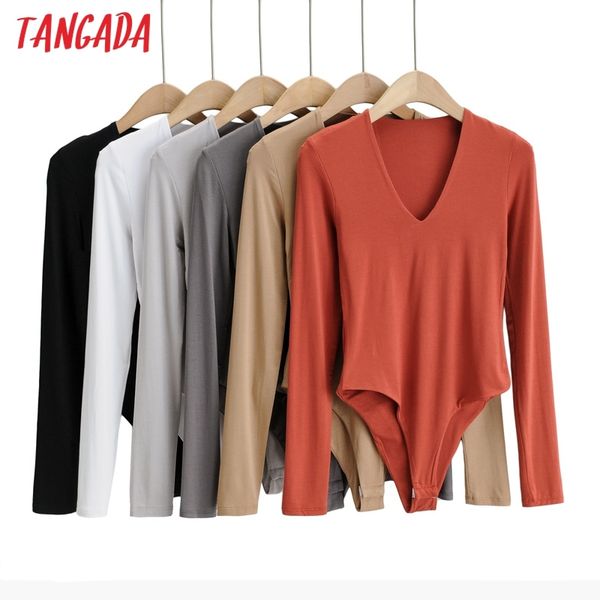 fashion women v neck strethy bodyshirt shirt playsuit long sleeve buttons female 4p38 210416, Black;white
fashion women v neck strethy bodyshirt shirt playsuit long sleeve buttons female 4p38 210416, Black;white