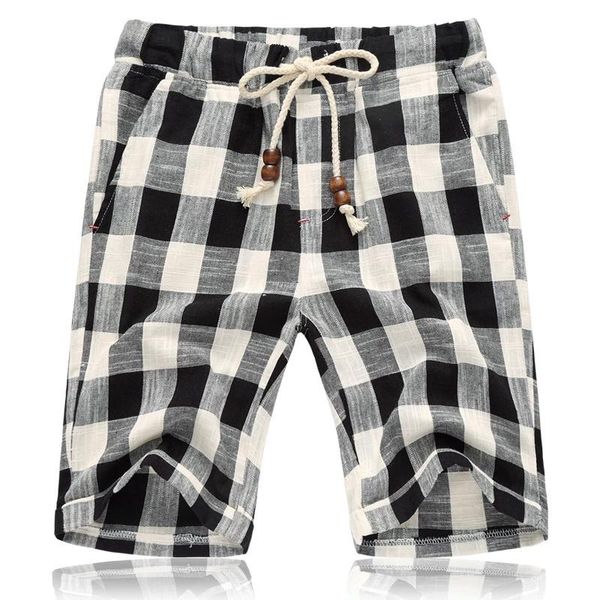 summer cotton linen casual shorts men grid mens bermudas comfortable male beach men's, White;black
summer cotton linen casual shorts men grid mens bermudas comfortable male beach men's, White;black