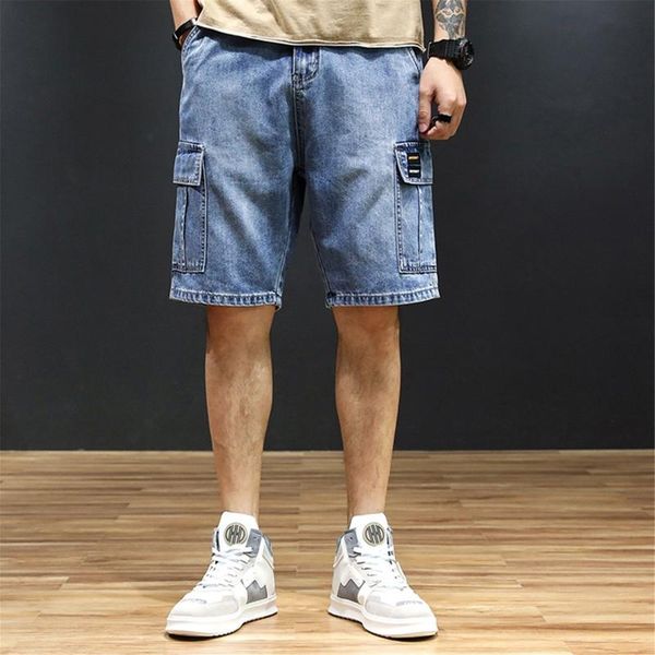 men's jeans summer stretch short fashion casual slim fit elastic pockets breathable denim shorts male clothes 4, Blue
men's jeans summer stretch short fashion casual slim fit elastic pockets breathable denim shorts male clothes 4, Blue
