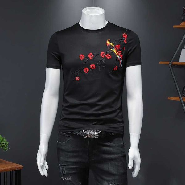summer t shirt men high-quality embroidery short sleeve t shirts casual o-neck tees streetwear clothes plus size m-5xl 210527, White;black
summer t shirt men high-quality embroidery short sleeve t shirts casual o-neck tees streetwear clothes plus size m-5xl 210527, White;black