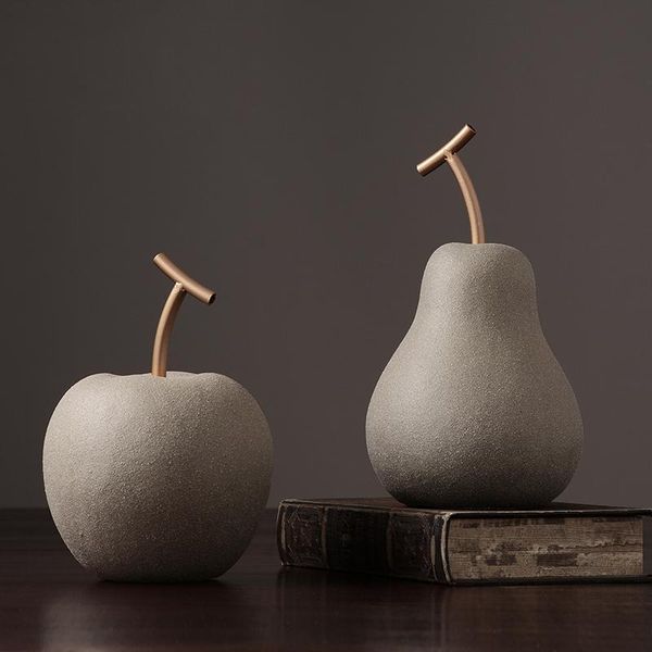 decorative objects & figurines ceramic pear and apple ornaments modern minimalist home decor creative fruit living room wine cabinet decorat
decorative objects & figurines ceramic pear and apple ornaments modern minimalist home decor creative fruit living room wine cabinet decorat
