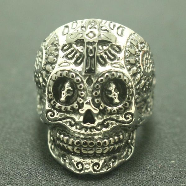 cluster rings size 7 to 15 mens 316l stainless steel cool black flower skull ring est, Golden;silver
cluster rings size 7 to 15 mens 316l stainless steel cool black flower skull ring est, Golden;silver