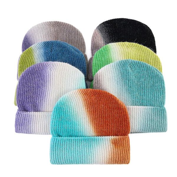 beanies 2021 tie-dyed two-color lovers melon skin hat fashion gradient knit cold personality street s woolen
beanies 2021 tie-dyed two-color lovers melon skin hat fashion gradient knit cold personality street s woolen