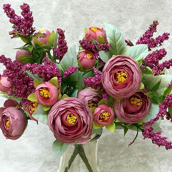rose 1 bouquet 10 heads wedding mini artificial silk flower flores bride home decoration fake peony decorative flowers & wreaths
rose 1 bouquet 10 heads wedding mini artificial silk flower flores bride home decoration fake peony decorative flowers & wreaths