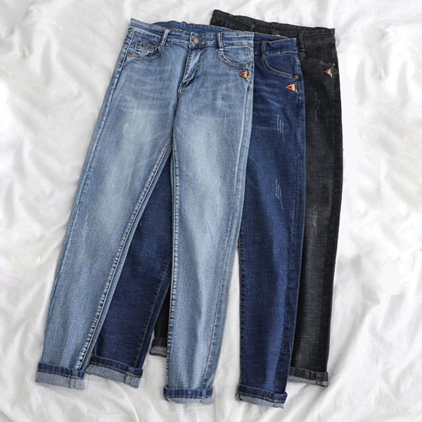 zoki fashion korean women jeans autumn spring high waist black skinny pencil streetwear casual female denim trousers 2021 women's, Blue
zoki fashion korean women jeans autumn spring high waist black skinny pencil streetwear casual female denim trousers 2021 women's, Blue
