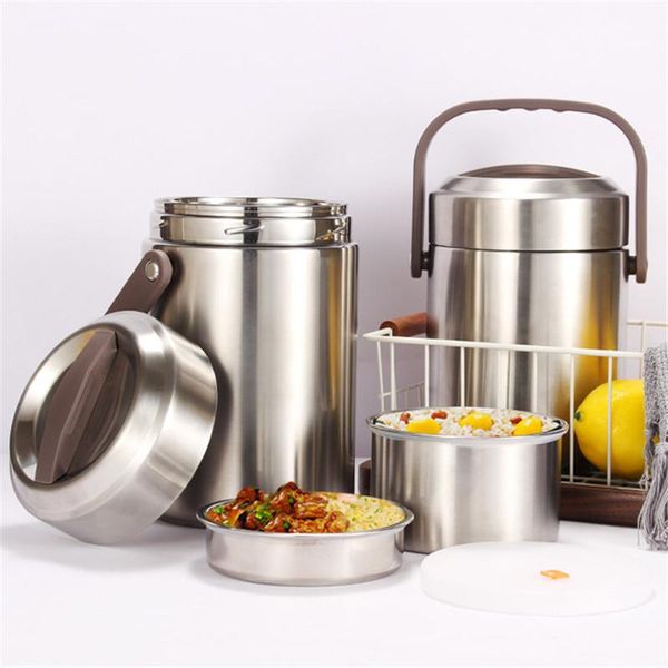 dinnerware sets 1.5l/2l/2.6l large capacity stainless steel insulated lunch box portable student bento multi layer container
dinnerware sets 1.5l/2l/2.6l large capacity stainless steel insulated lunch box portable student bento multi layer container