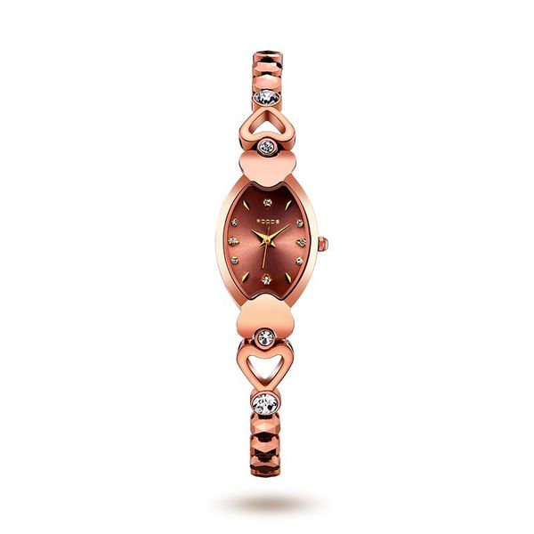 wristwatches rocos women quartz watch ladies love strap rhinestone wrist tungsten steel heart-shaped skeleton reloj de muj, Slivery;brown
wristwatches rocos women quartz watch ladies love strap rhinestone wrist tungsten steel heart-shaped skeleton reloj de muj, Slivery;brown
