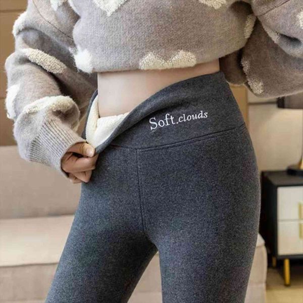 winter thick warm trouser womens legging hight waist fleece lined thermal stretchy slim body lambswool pants letter embroidery, Black
winter thick warm trouser womens legging hight waist fleece lined thermal stretchy slim body lambswool pants letter embroidery, Black