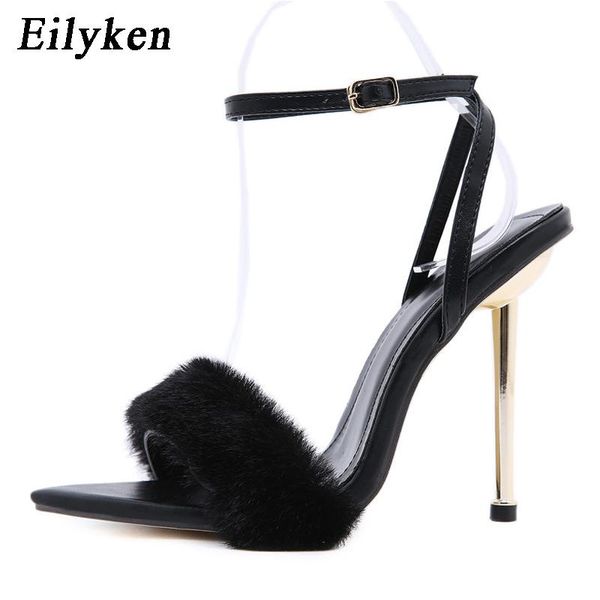 pink white women sandals open toe furry fur summer high-heeled ladies wedding stripper shoes, Black
pink white women sandals open toe furry fur summer high-heeled ladies wedding stripper shoes, Black