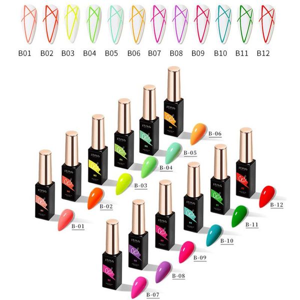 nail gel 12 color liner art for uv/led paint nails drawing polish diy painting semi-permanent varnish, Red;pink
nail gel 12 color liner art for uv/led paint nails drawing polish diy painting semi-permanent varnish, Red;pink
