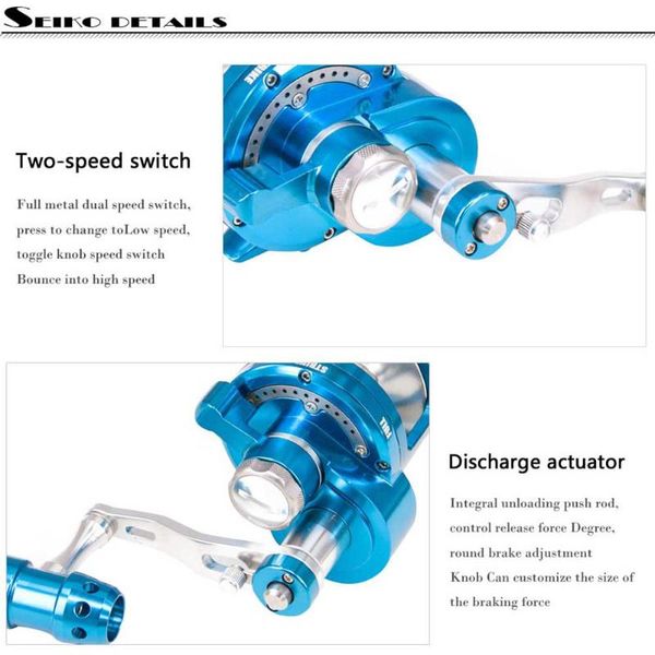 bait casting fishing reel double speed ratio of 25kg strong brake power wheel body material: metal shaker: crank baitcasting reels
bait casting fishing reel double speed ratio of 25kg strong brake power wheel body material: metal shaker: crank baitcasting reels
