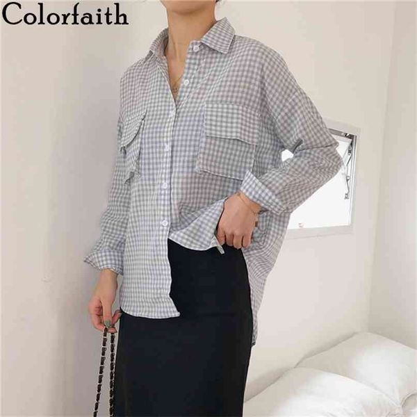 autumn winter women's blouse single-breasted pockets lapel plaid elegant checkered wild lady bl3251 210427, White
autumn winter women's blouse single-breasted pockets lapel plaid elegant checkered wild lady bl3251 210427, White