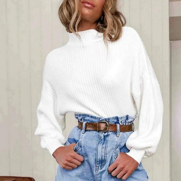 autumn women shirt winter blouse white ladies womens clothes long sleeve high short neck pullover casual clothing
autumn women shirt winter blouse white ladies womens clothes long sleeve high short neck pullover casual clothing