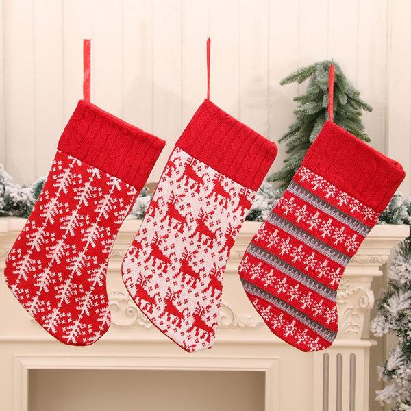 christmas decorations 39cm/15'' strip deer tree knit stocking xmas decor fireplace hanging stockings for family decoration holiday
christmas decorations 39cm/15'' strip deer tree knit stocking xmas decor fireplace hanging stockings for family decoration holiday
