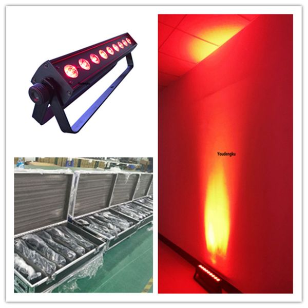 6pcs with chargingcase 9 * 18w dmx rgbwa uv 6in1 wall washer battery dj lights indoor wedding led wall washer light
6pcs with chargingcase 9 * 18w dmx rgbwa uv 6in1 wall washer battery dj lights indoor wedding led wall washer light