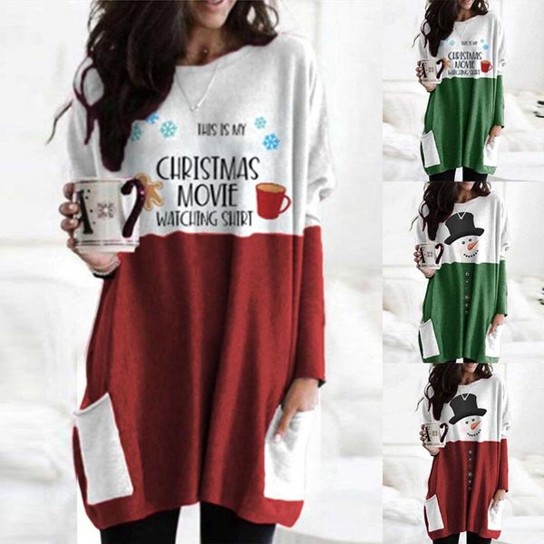 women's hoodies & sweatshirts christmas women casual snowman snowflake pocket long blouse party pullover dress sleeve shirt plus size, Black
women's hoodies & sweatshirts christmas women casual snowman snowflake pocket long blouse party pullover dress sleeve shirt plus size, Black