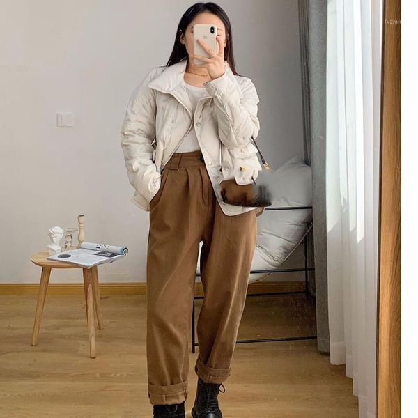 women's down & parkas 2021 winter fashion ladies coat casual women overcoat loose solid color warm female outerwear, Black
women's down & parkas 2021 winter fashion ladies coat casual women overcoat loose solid color warm female outerwear, Black