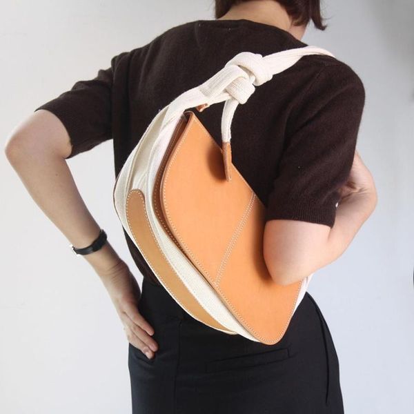 evening bags firmranch street fashion niche design ins personality knot pu stitching canvas hit color temperament shoulder flip baguette bag
evening bags firmranch street fashion niche design ins personality knot pu stitching canvas hit color temperament shoulder flip baguette bag