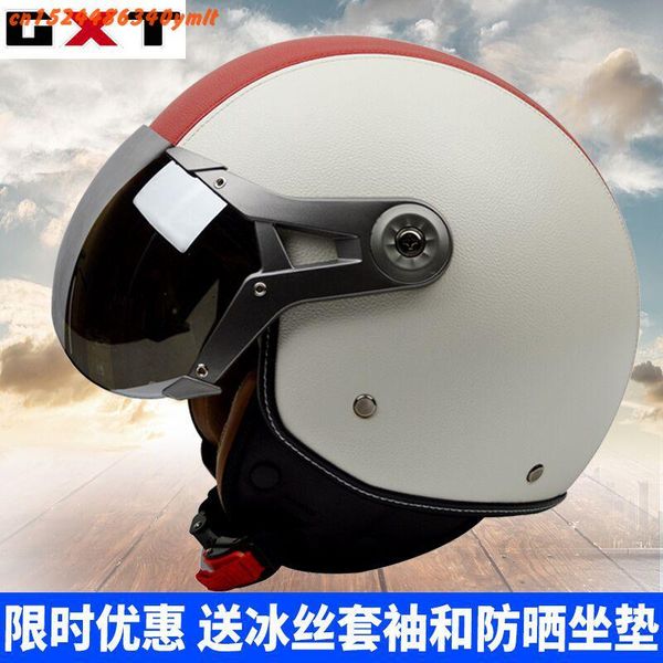 motorcycle helmets gxt genuine leather vintage /4 t scooter chopper helmet capacete cascosopen face moto
motorcycle helmets gxt genuine leather vintage /4 t scooter chopper helmet capacete cascosopen face moto