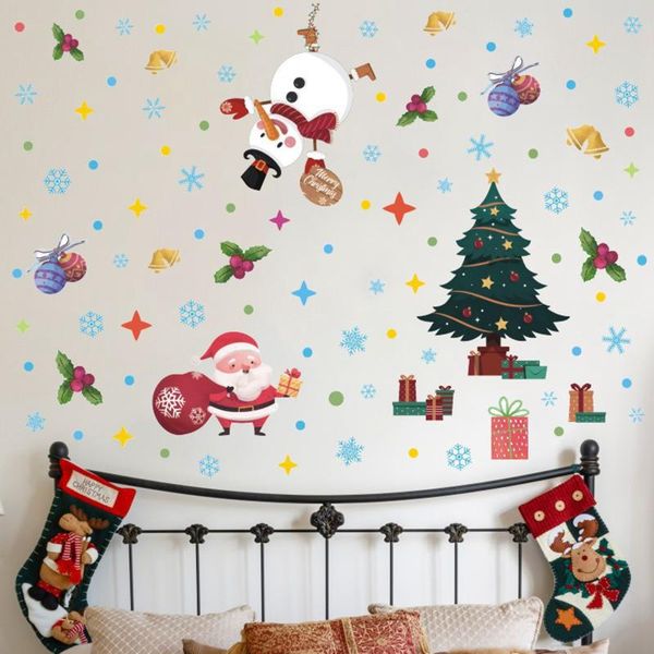 window stickers cartoon snowman christmas tree pvc glass door sticker holiday decoration halloween party props & diy decorations
window stickers cartoon snowman christmas tree pvc glass door sticker holiday decoration halloween party props & diy decorations