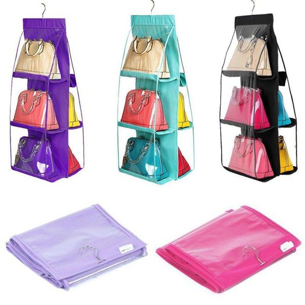 pocket hanging bag rack hanger handbag storage holder tote organizer closet double sides purse non-woven foldable shelf bags
pocket hanging bag rack hanger handbag storage holder tote organizer closet double sides purse non-woven foldable shelf bags