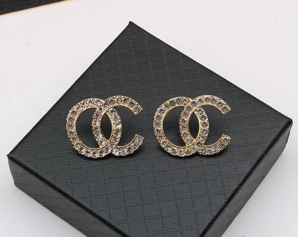 new double letter fashion earrings ladies fancy diamonds gems brand designer no obx, White
new double letter fashion earrings ladies fancy diamonds gems brand designer no obx, White