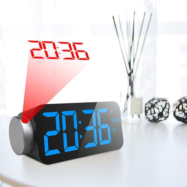 timers projection alarm clock radio digital clocks 7" screen led usb charger 12/24 hour switch 180° rotation
timers projection alarm clock radio digital clocks 7" screen led usb charger 12/24 hour switch 180° rotation